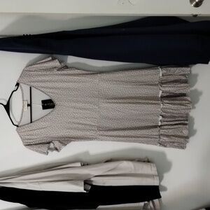 Mint Dress with Mini Red Hearts